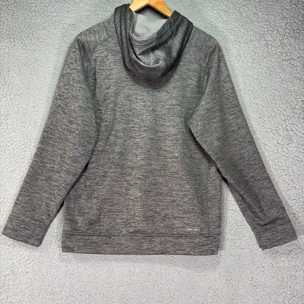 Adidas Mens Climawarm Team Issue Hoodie Full-Zip Size M Heather Gray Fleece TI